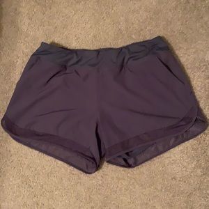 Gray Women’s Athletic Shorts with Pockets